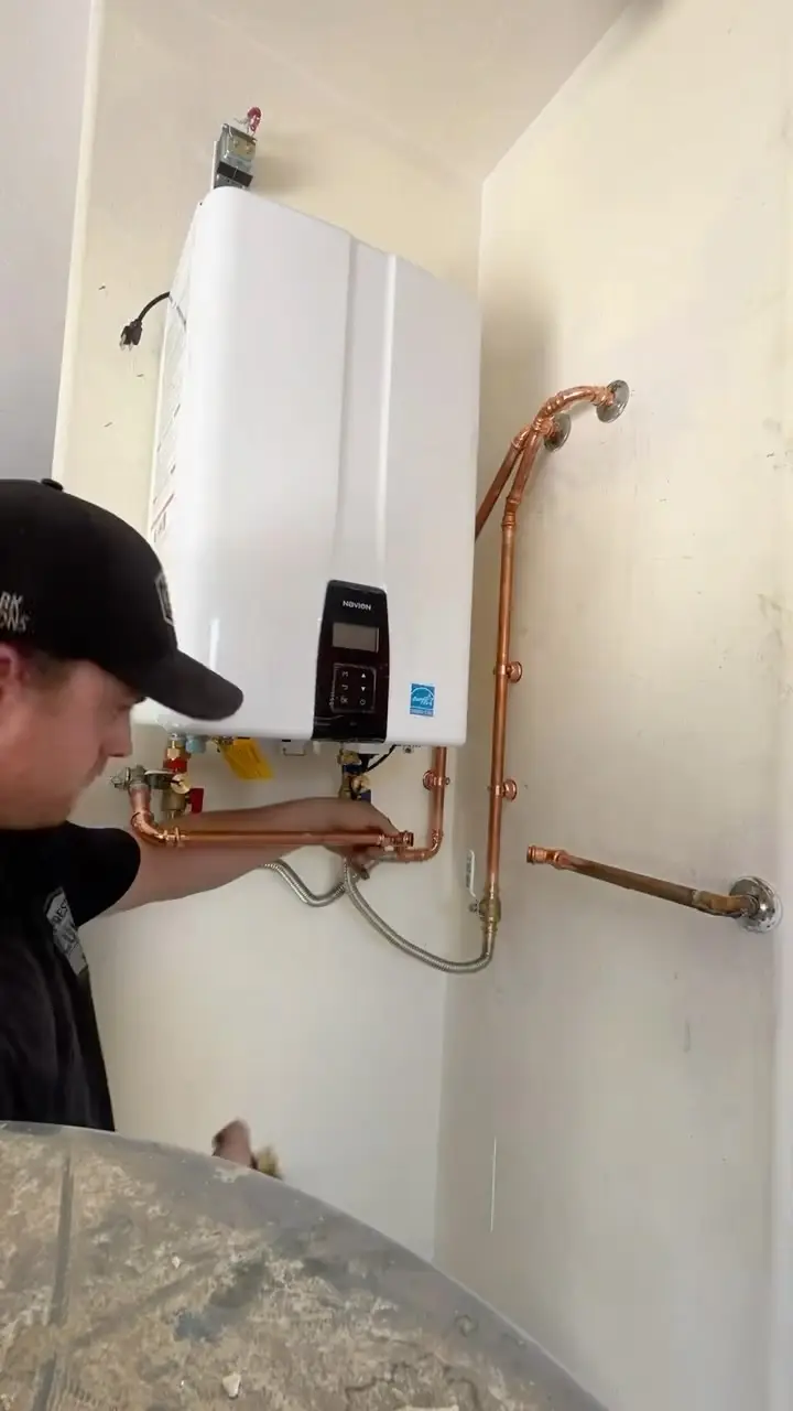Want more space and hot water faster? A gas tankless water heater conversion checks all the boxes