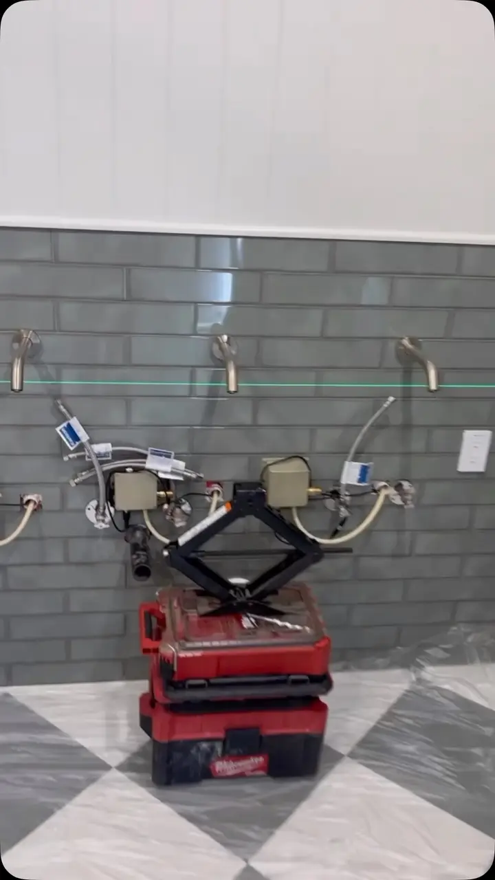 Today’s project: installing a new sink for an elementary school bathroom. From getting the plumbing connections right to making sure ever...